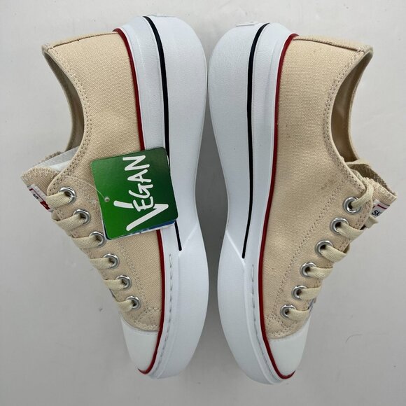 Skechers Womens 185073 Ivory Court Classics Cordova Low Top Size 7 Sneakers - Picture 7 of 10